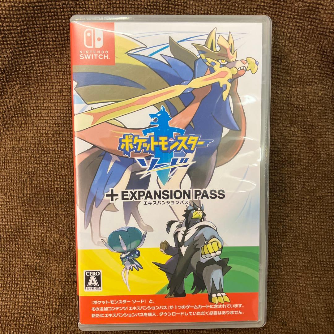 中古　ポケットモンスター ソード +EXPANSION PASS