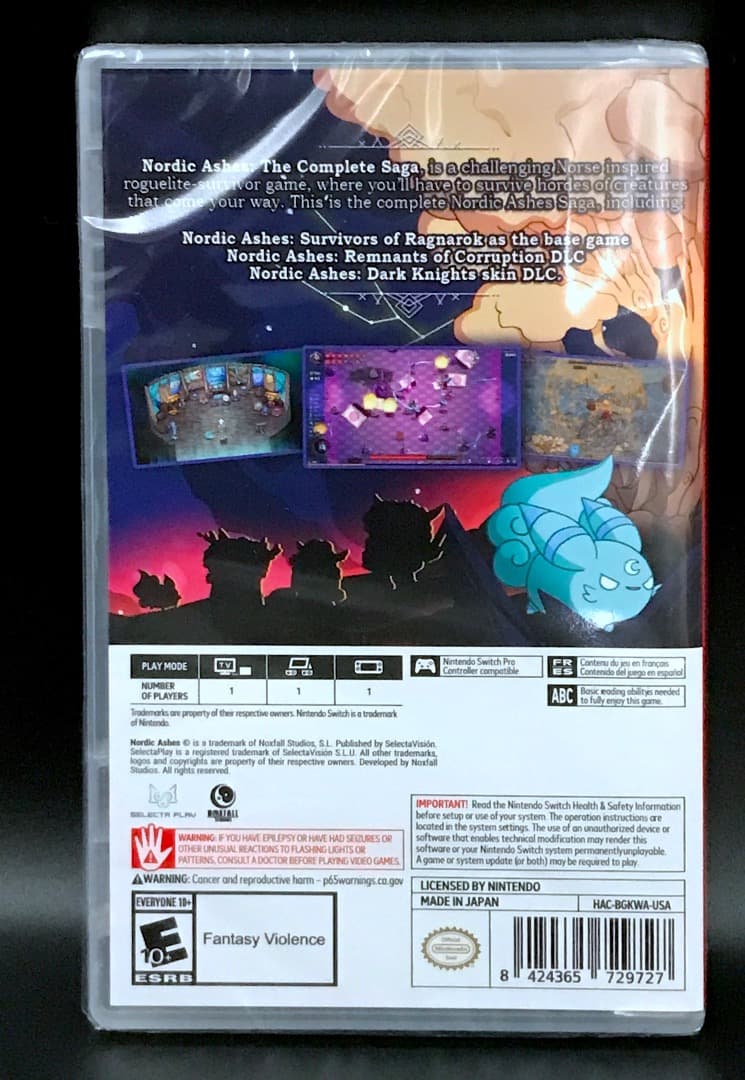 Nordic Ashes Switch 新品未開封 ノルディック・アシェス