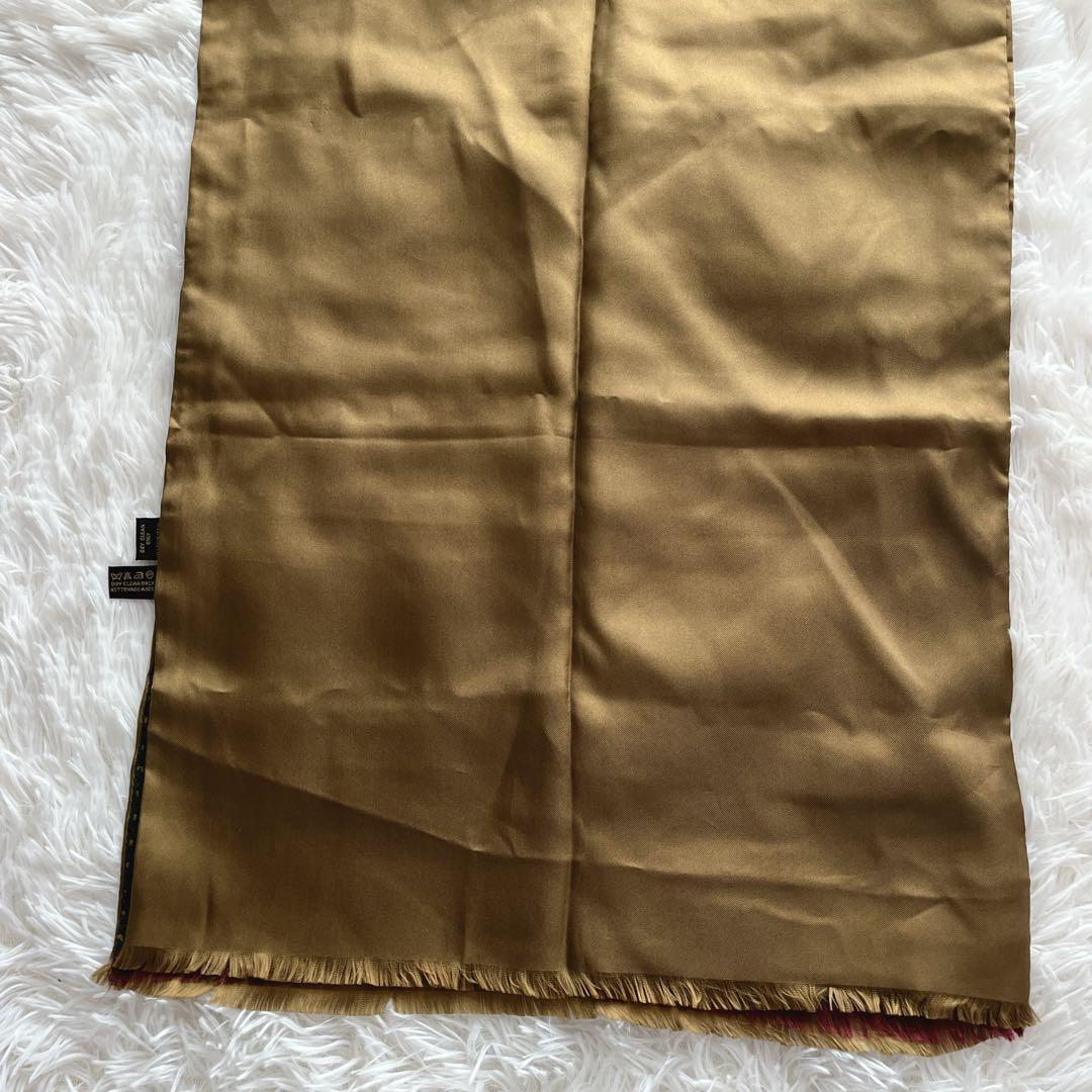 【美品 シルク100%】CELINE ストール マフラー ペイズリーイタリア製