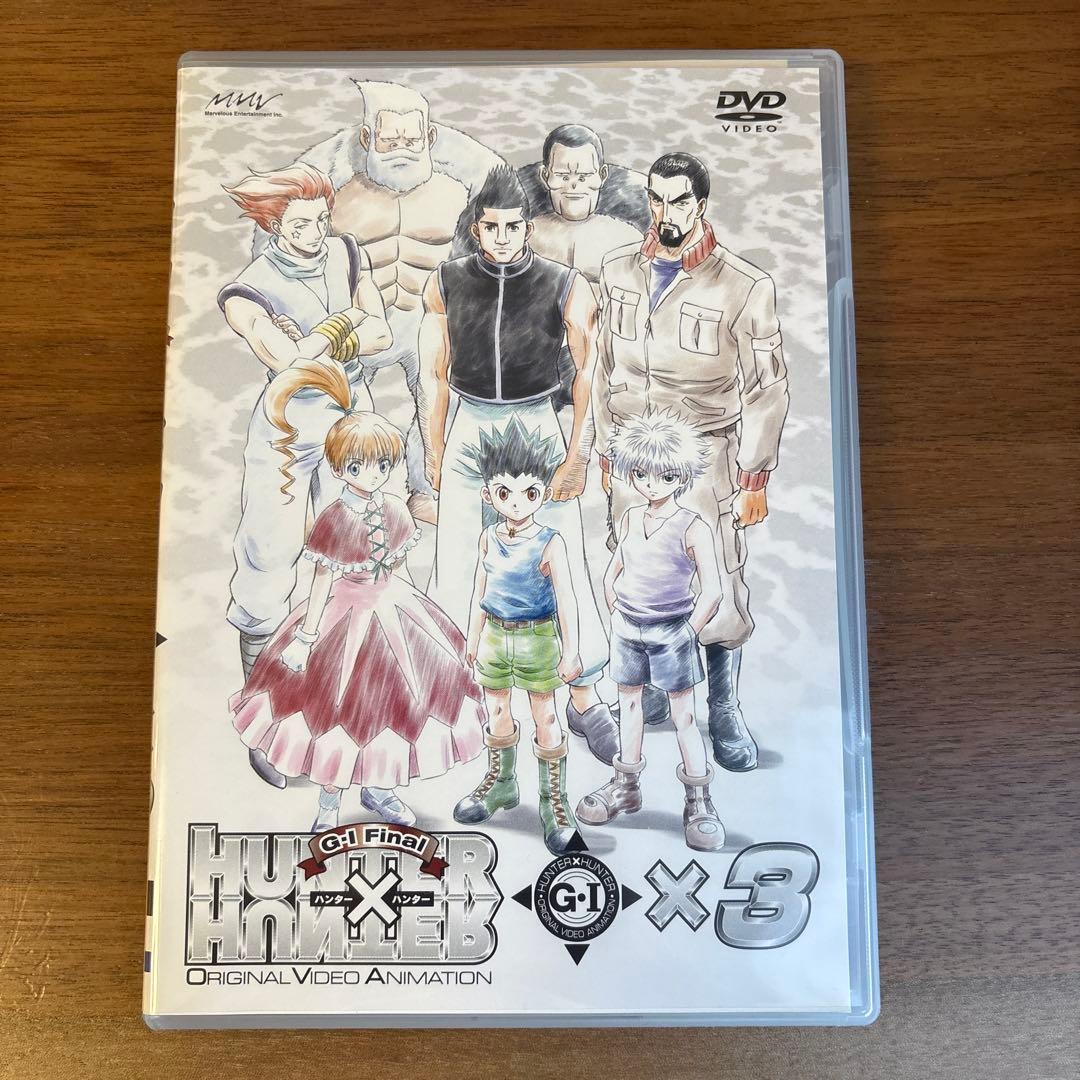 ハンターハンター G.I. FINAL x 3 DVD 初回限定特典版