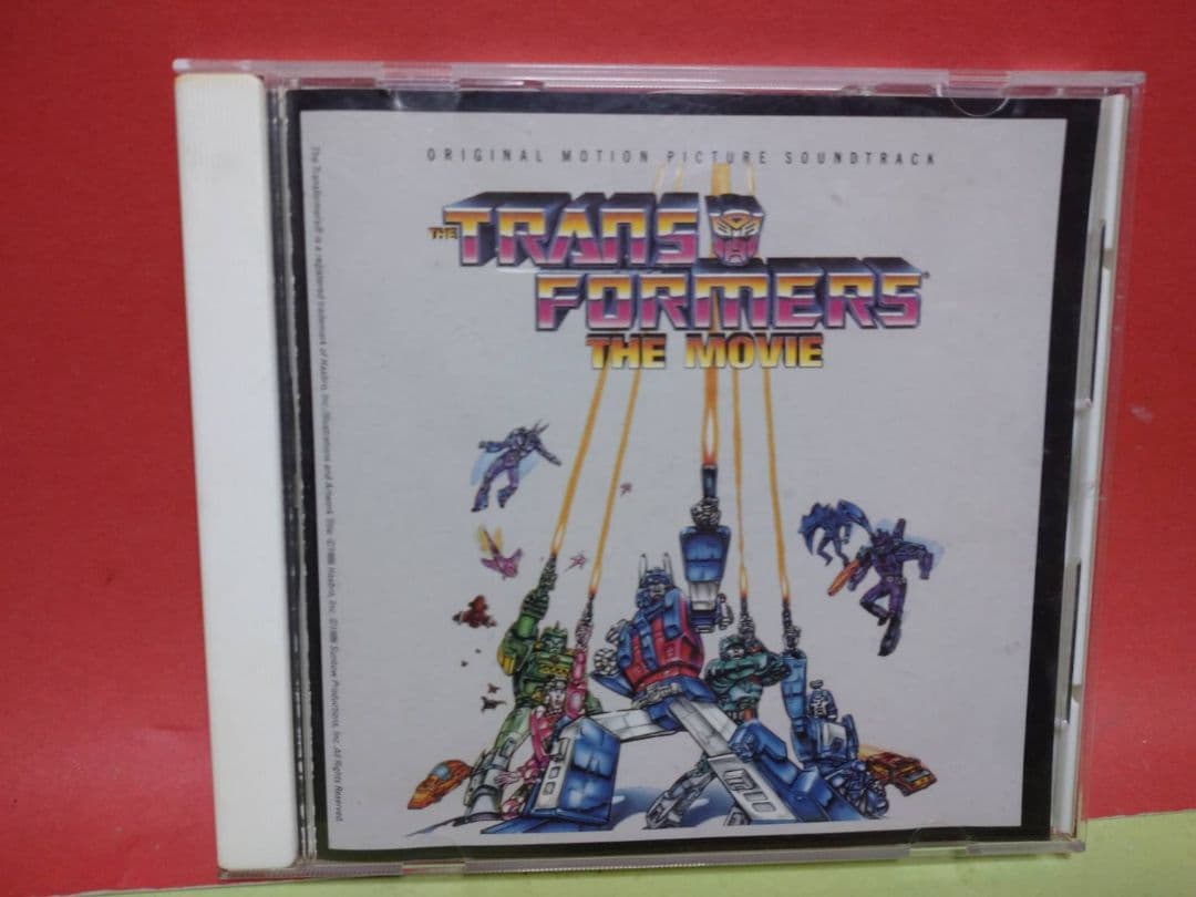 超激レア!1986年発売トランスフォーマー ザ*ムービー サウンドトラックCD
