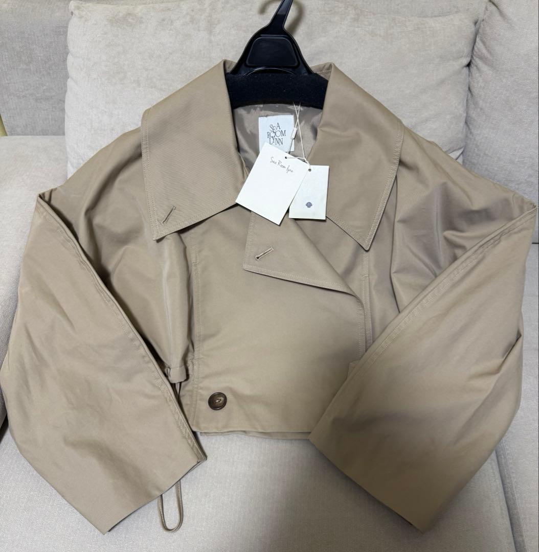 レア◎Multi collarショートトレンチコート SeaRoomlynn