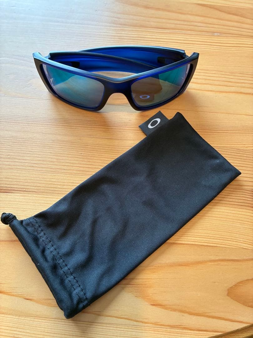 オークリー OAKLEY スポーツサングラス ブルー 美品 即日発送！