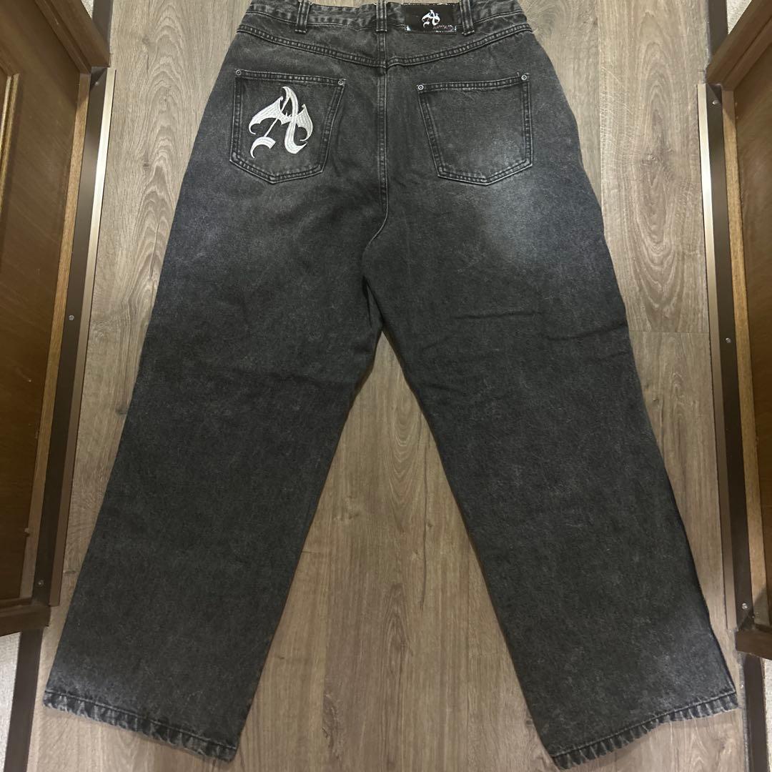 ANTIMID ブラックデニム　XL 即完モデル