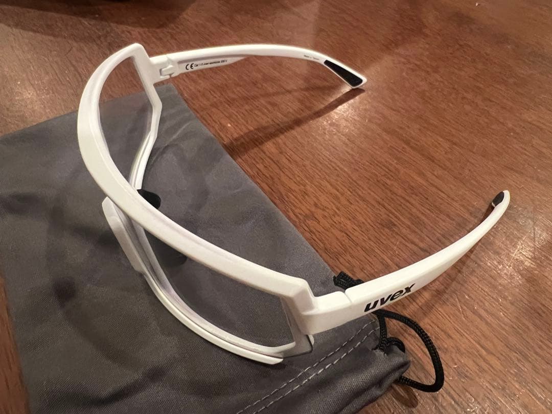 uvex sportstyle 235 V ホワイトマットサングラス