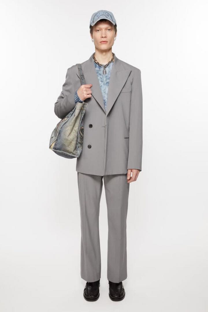 Acne Studiosスーツ ダブル　ジャケット/44 定価約14万