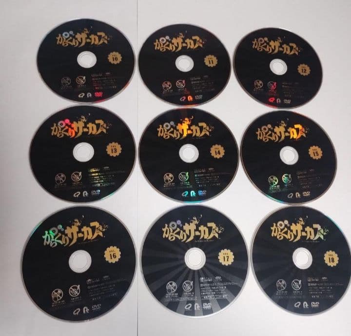 送料無料【全18巻】からくりサーカス DVD 全巻セット　ケース無　藤田和日郎