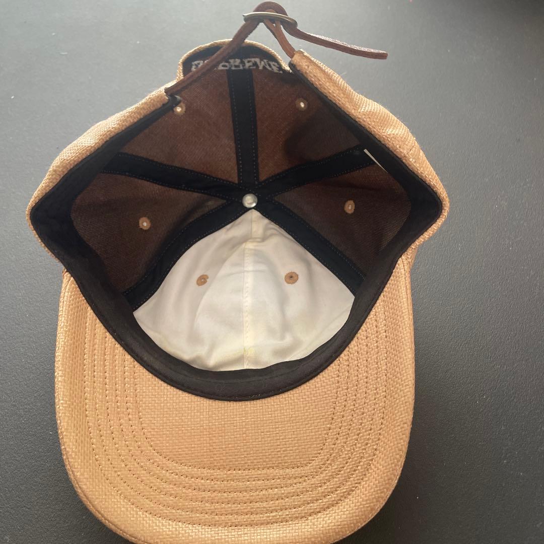 supreme Raffia S Logo キャップ