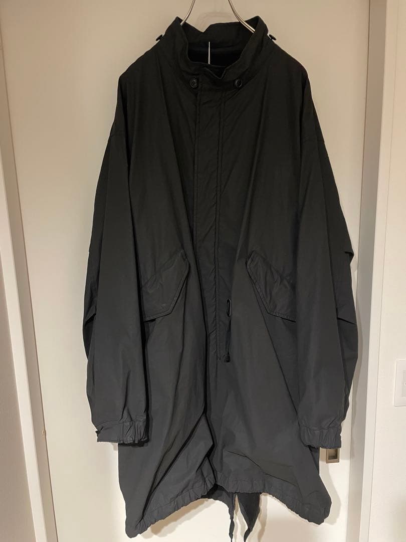 COMOLI 25AW コットンナイロン ミリタリーフーデットコート 3