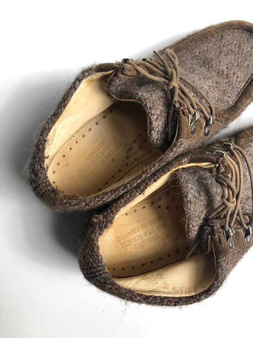 レア　Paraboot パラブーツ　アルパカ　シューズ　モカシン　メンズ
