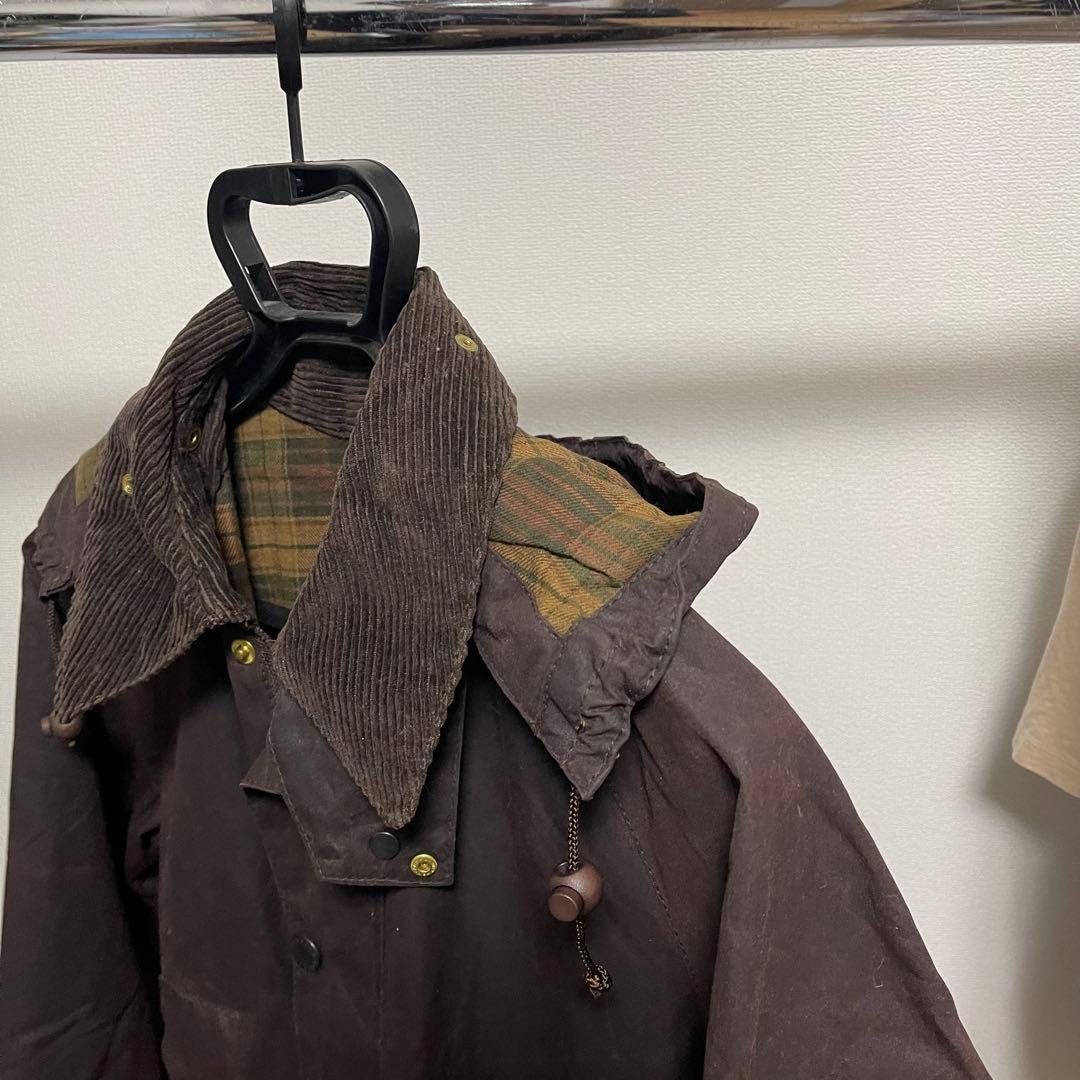 96年製　Barbour バブアー Bedale ビデイル フード付き36