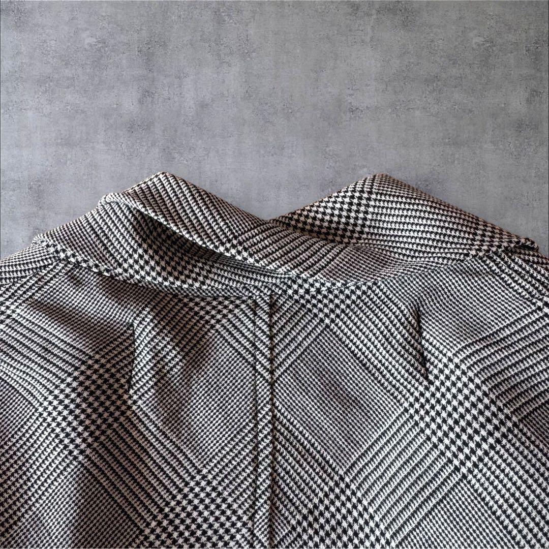 AD2003JUNYA WATANABE ギャルソン 千鳥歪み変形ジャケットM