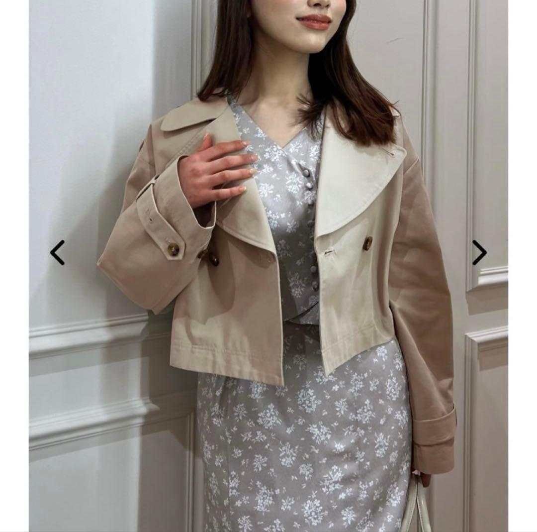 ジャケット・アウター herlipto Brera Short Trench Coat