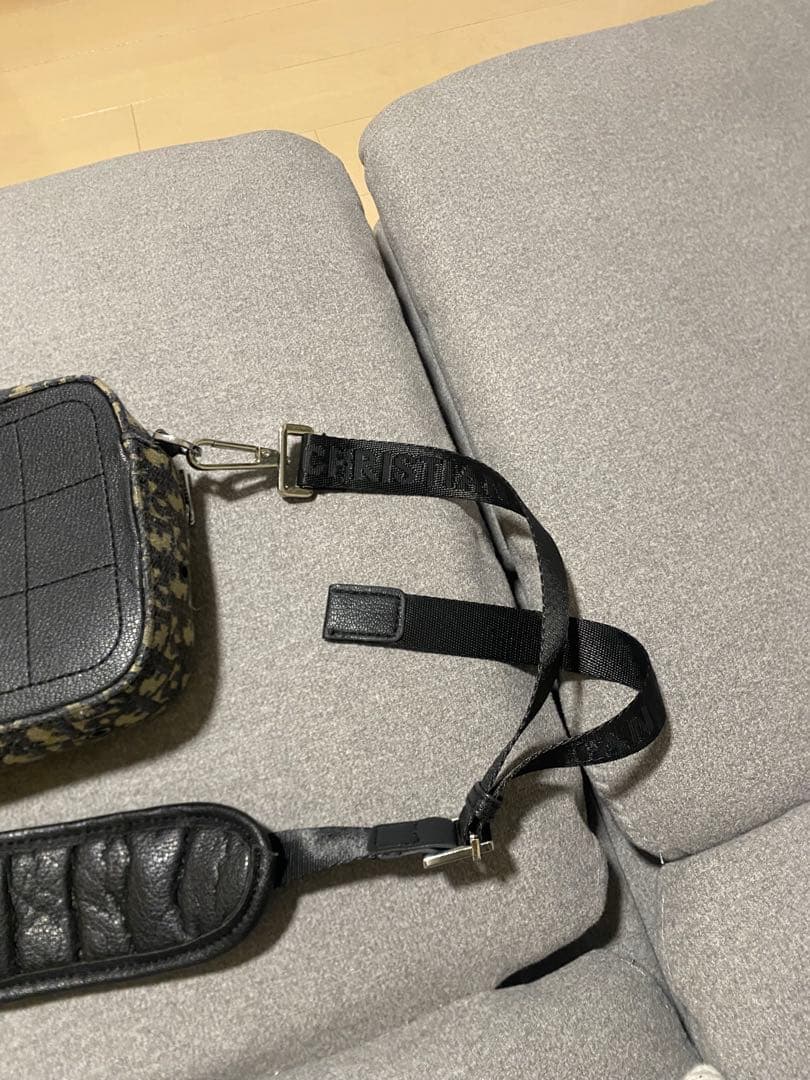 [確実正規品]Dior ショルダーバッグ キャンバス レザー