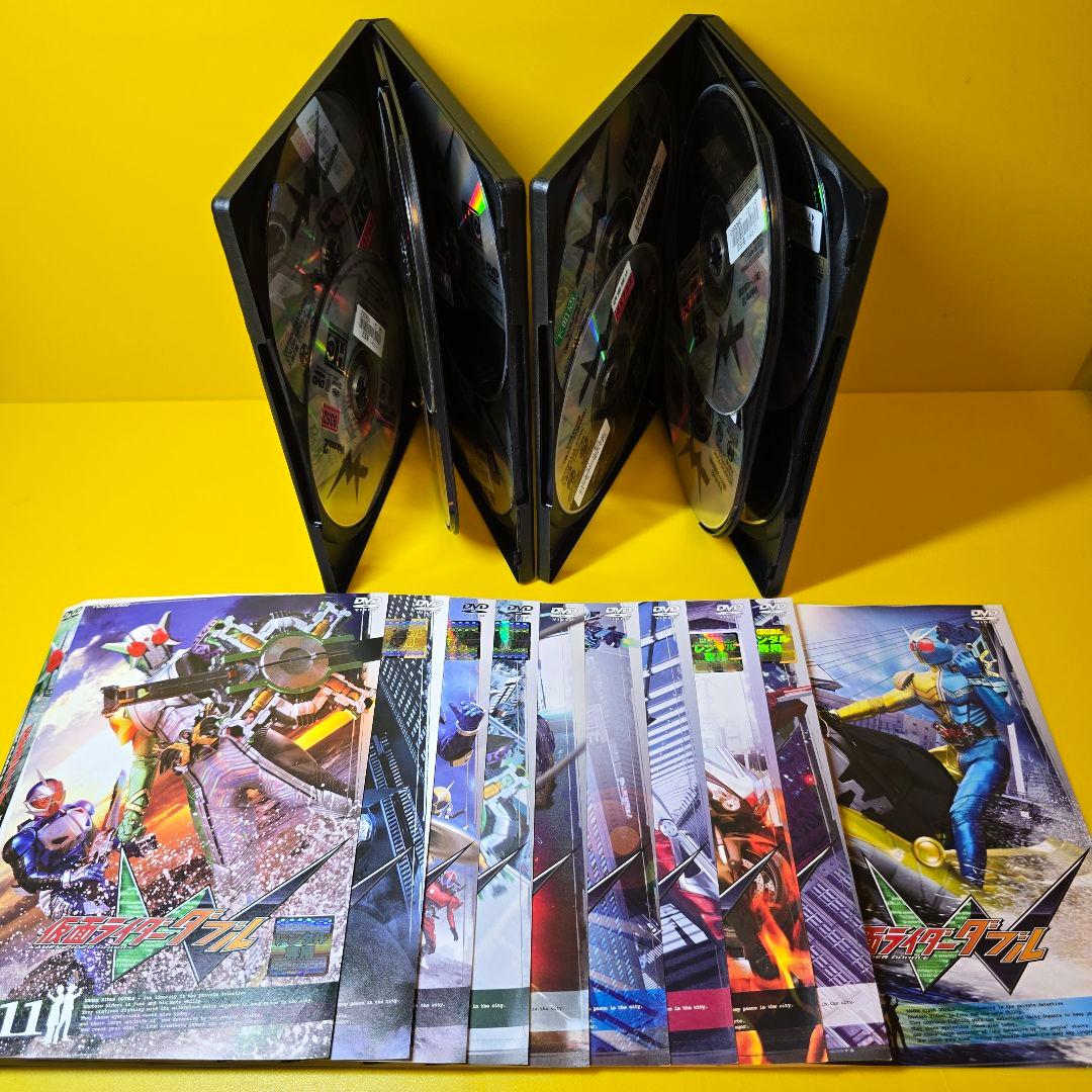 ※新品ケース交換済み　仮面ライダーW ダブル【DVD】12巻セット