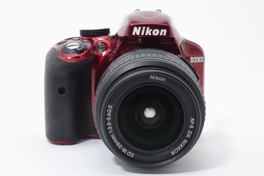 Nikon ニコン D3300 レンズセット デジタル一眼カメラ レッド