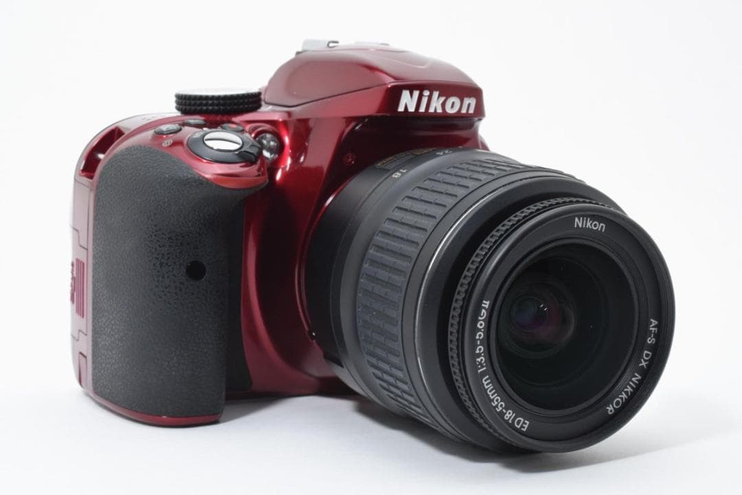 Nikon ニコン D3300 レンズセット デジタル一眼カメラ レッド