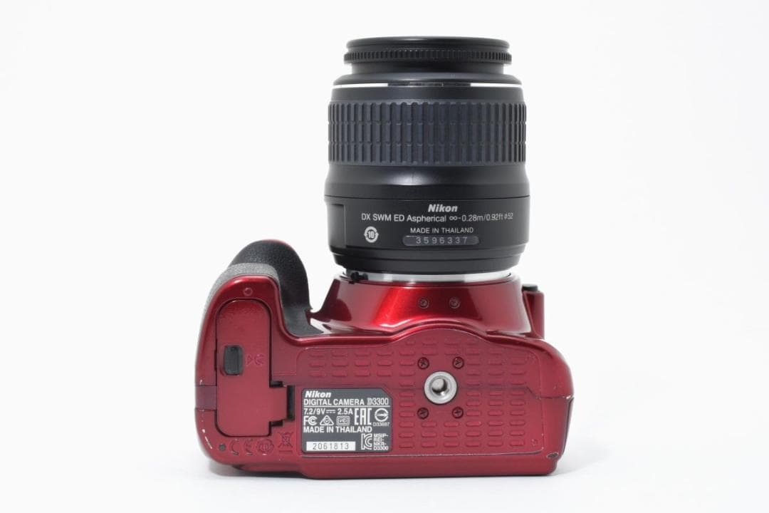 Nikon ニコン D3300 レンズセット デジタル一眼カメラ レッド