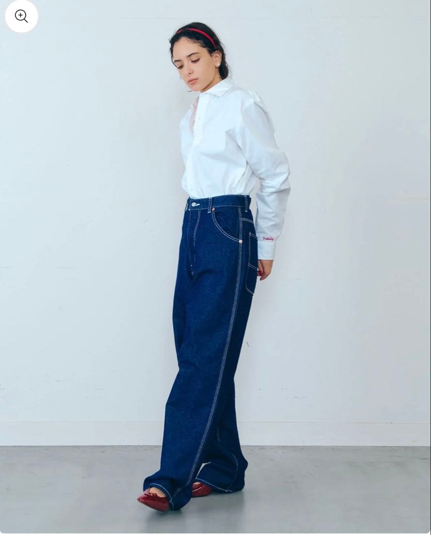 パンツ THE SHINZONE TOOL DENIM PANTS