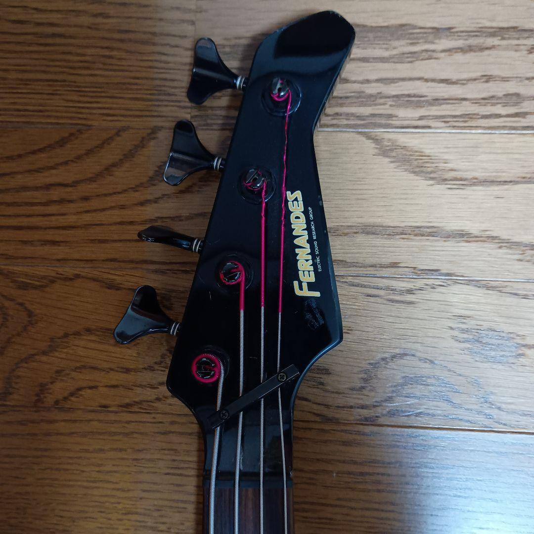 FERNANDES エレキベース ブラック 4弦