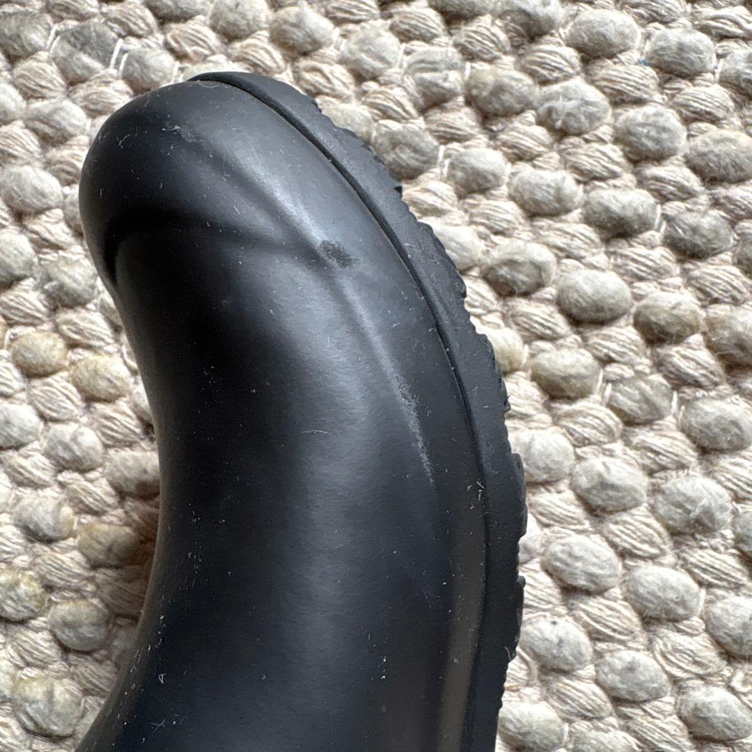（美品）　HUNTER 長靴 ブラック バックル付き UK 5 / EU 38