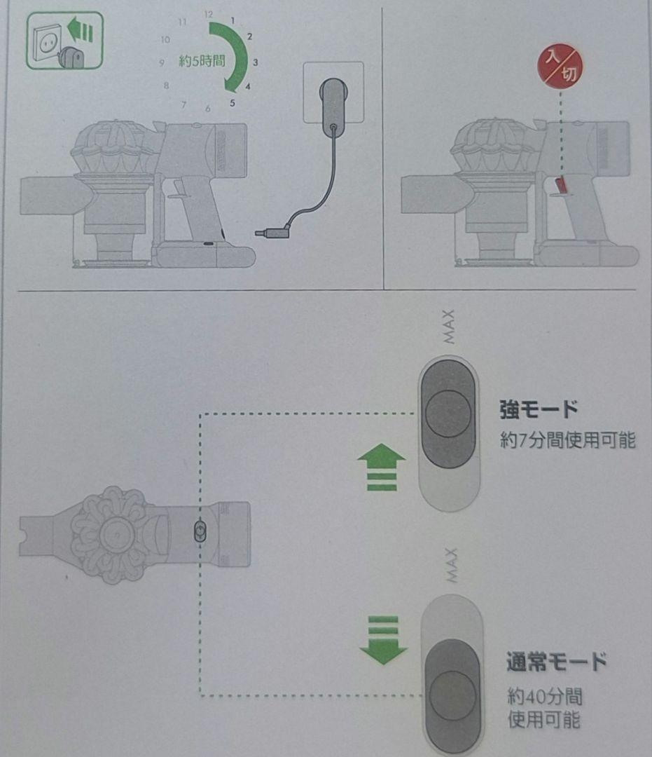dyson v8 SV10K slim スタンド付き