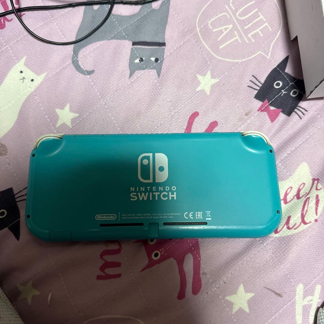 Nintendo Switch Lite ターコイズ 本体 任天堂ヘッドホン付き