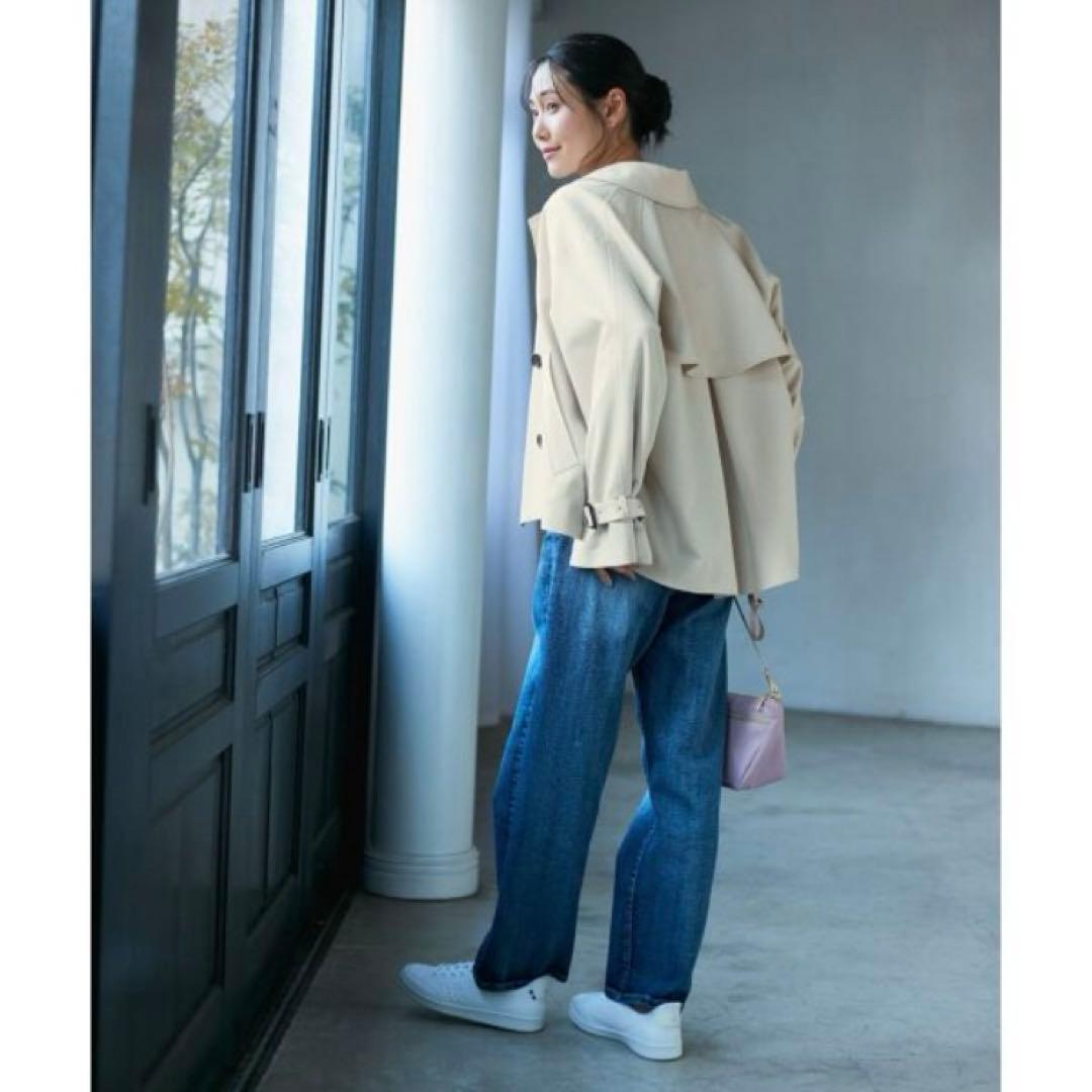＊美品＊ ROPÉ PICNIC ショートトレンチコート/撥水加工