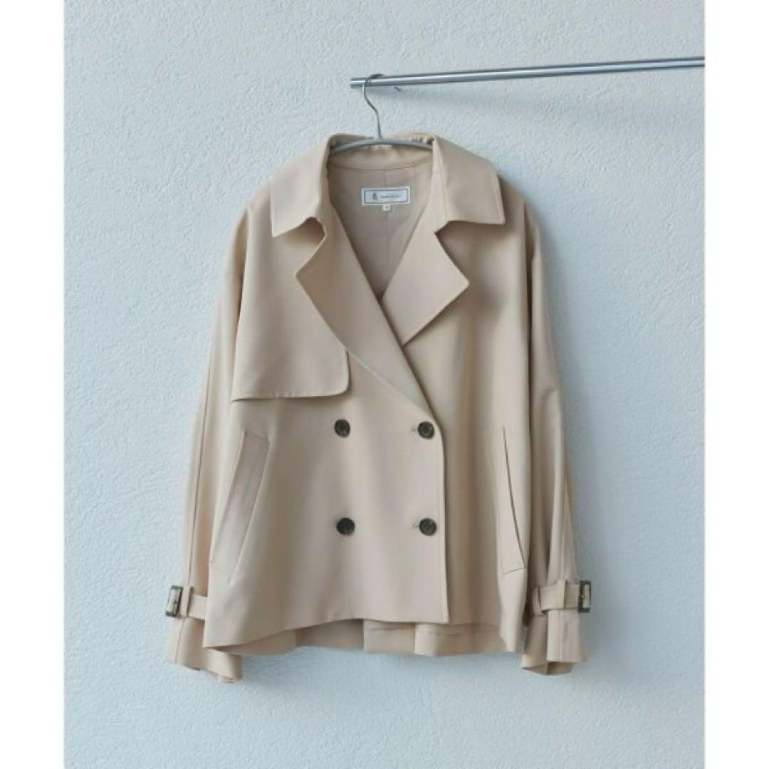 ＊美品＊ ROPÉ PICNIC ショートトレンチコート/撥水加工