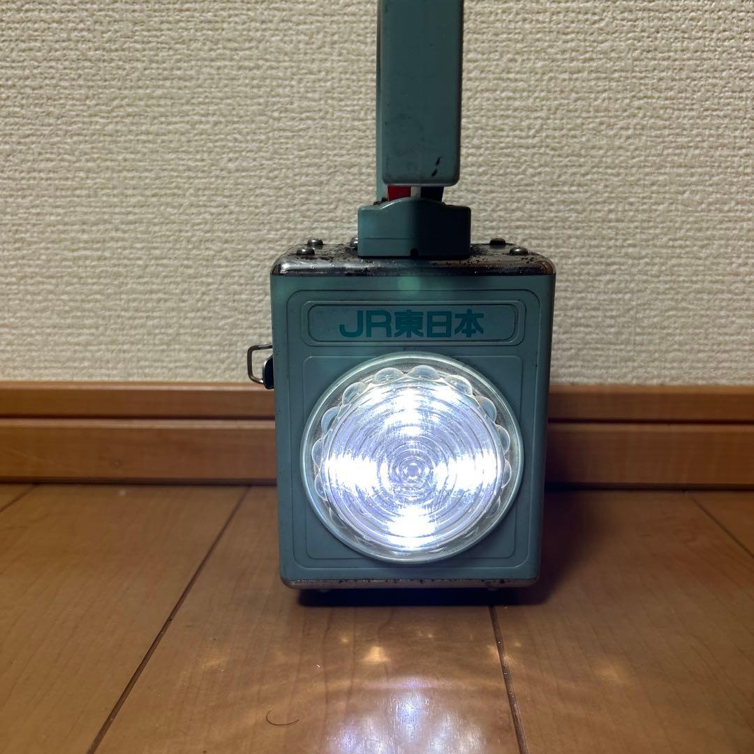 JR東日本LED合図灯　乾電池式バッテリー充電式