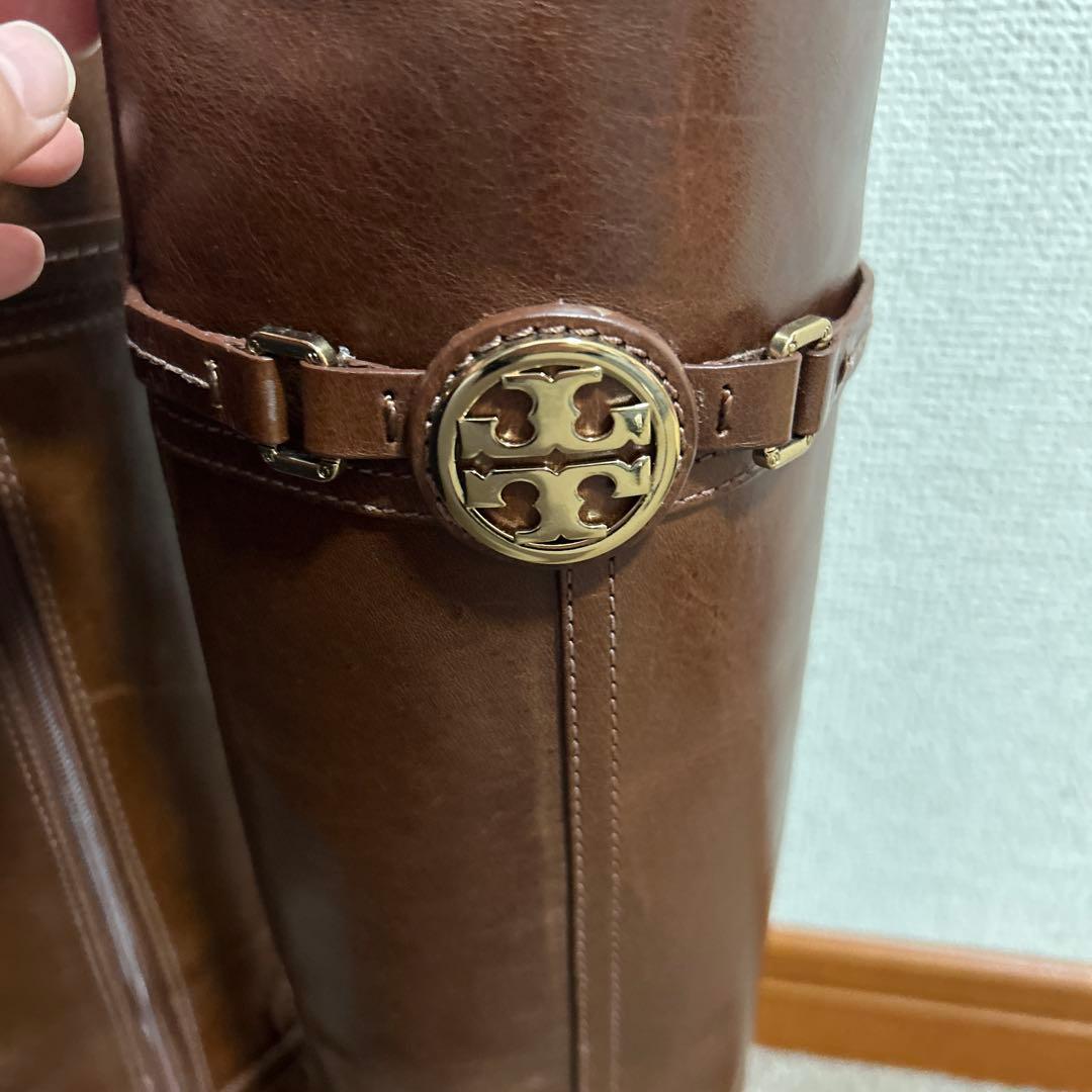 極美品！　期間限定セール　　トリーバーチ　ブラウンレザー ロングブーツ