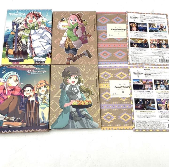 ゆるキャン△ 初回生産限定盤 1,2巻セット 帯付き Blu-ray