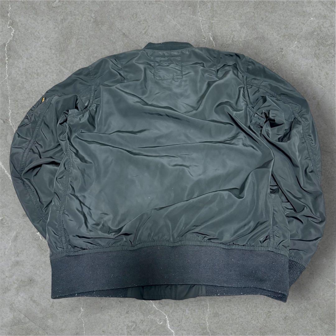 ALPHA INDUSTRIES MA-1 フライトジャケット 黒 ブルゾン美品