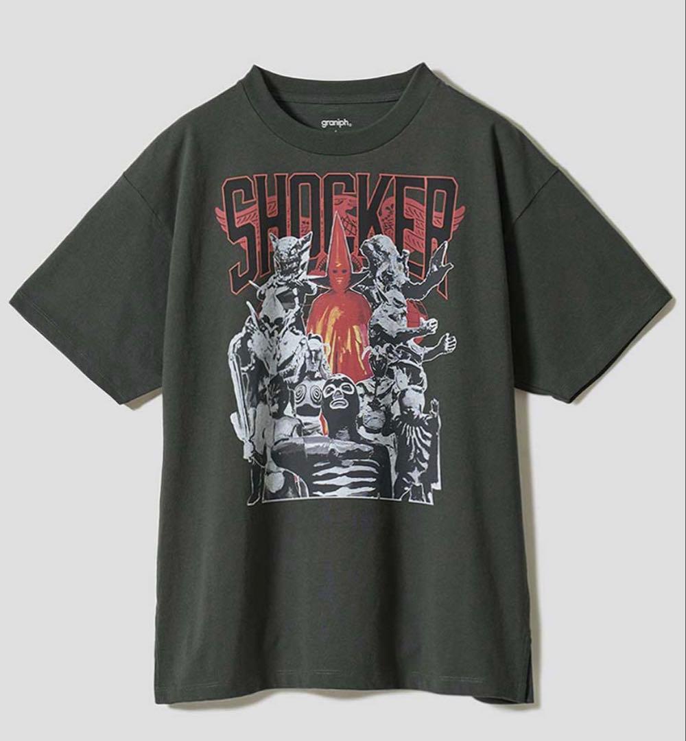 ★新品未開封！グラニフ×仮面ライダー 悪の秘密結社｜ビッグシルエットTシャツXL