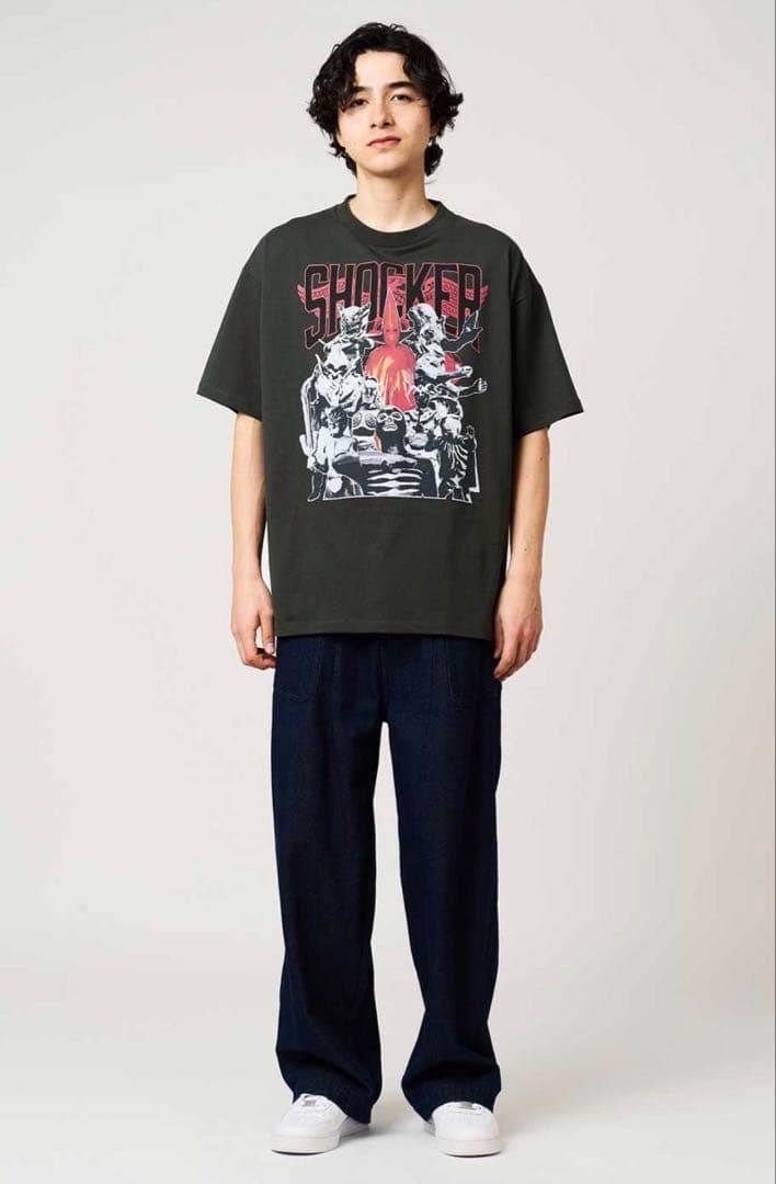 ★新品未開封！グラニフ×仮面ライダー 悪の秘密結社｜ビッグシルエットTシャツXL