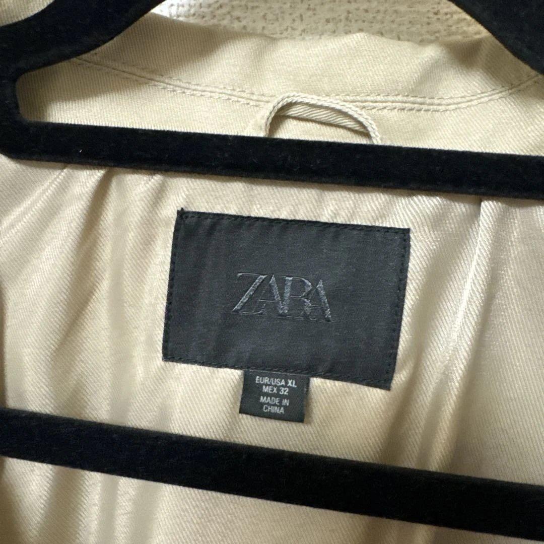 ZARA ショートバルーントレンチコート ＸＬ