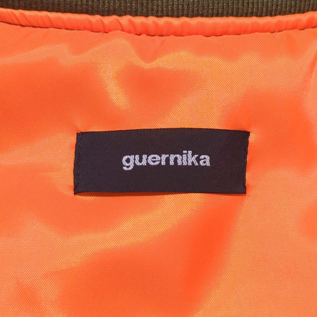 guernika♦カスタム ハンドペイント MA-1 ブルゾン カーキ 2