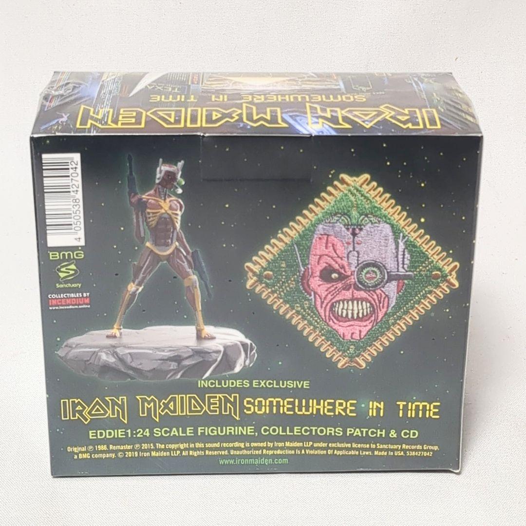 アイアンメイデンSomewhere In Time フィギュア　パッチ付き