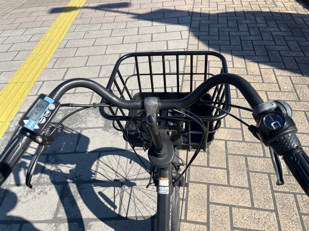 タイヤ交換済！電動アシスト自転車　子乗せ