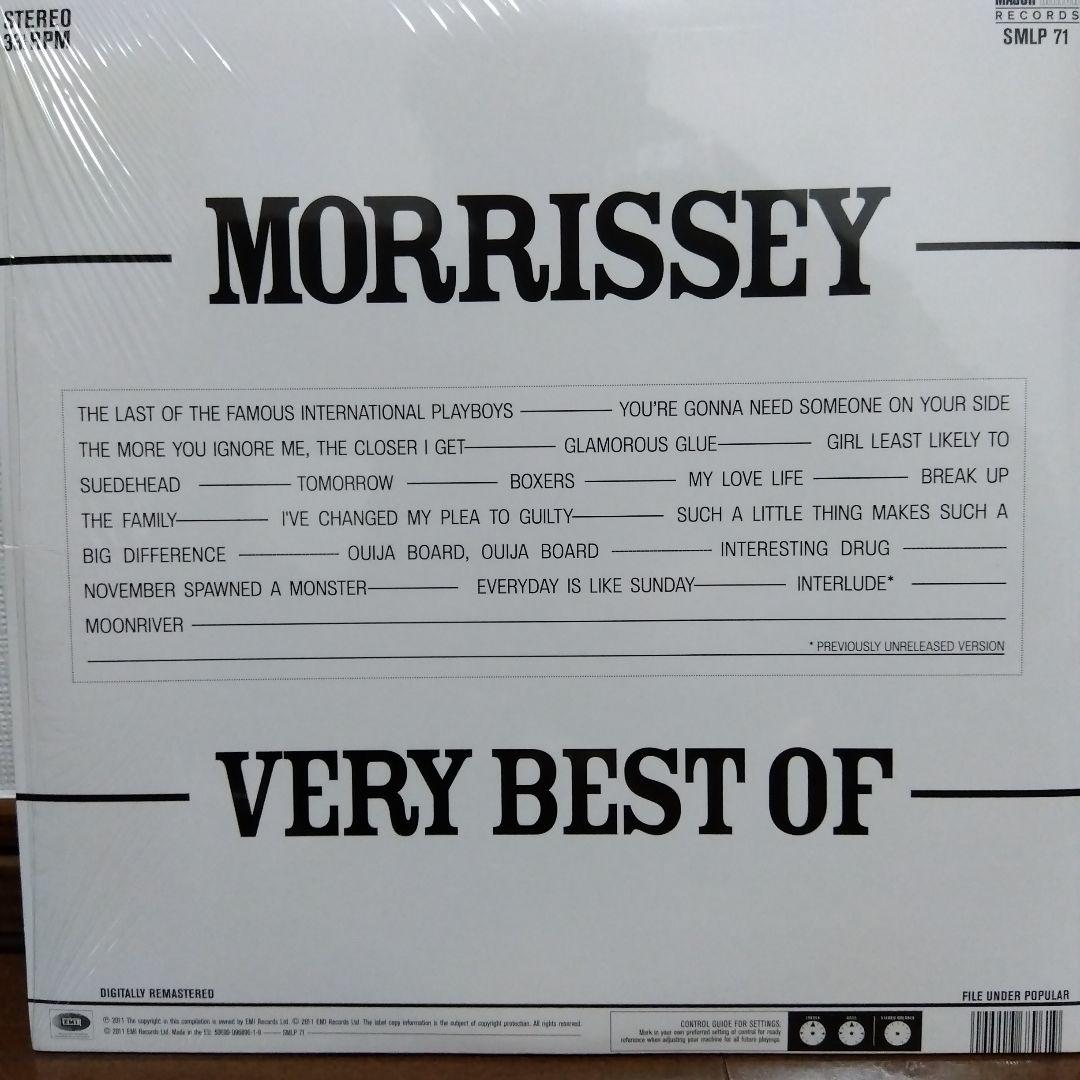VERY BEST OF MORRISSEY EU オリジナル LPレコード