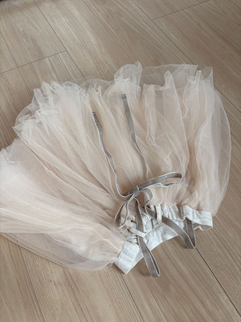 【MARLMARL】 新品未使用 tutu 4 peachpuff