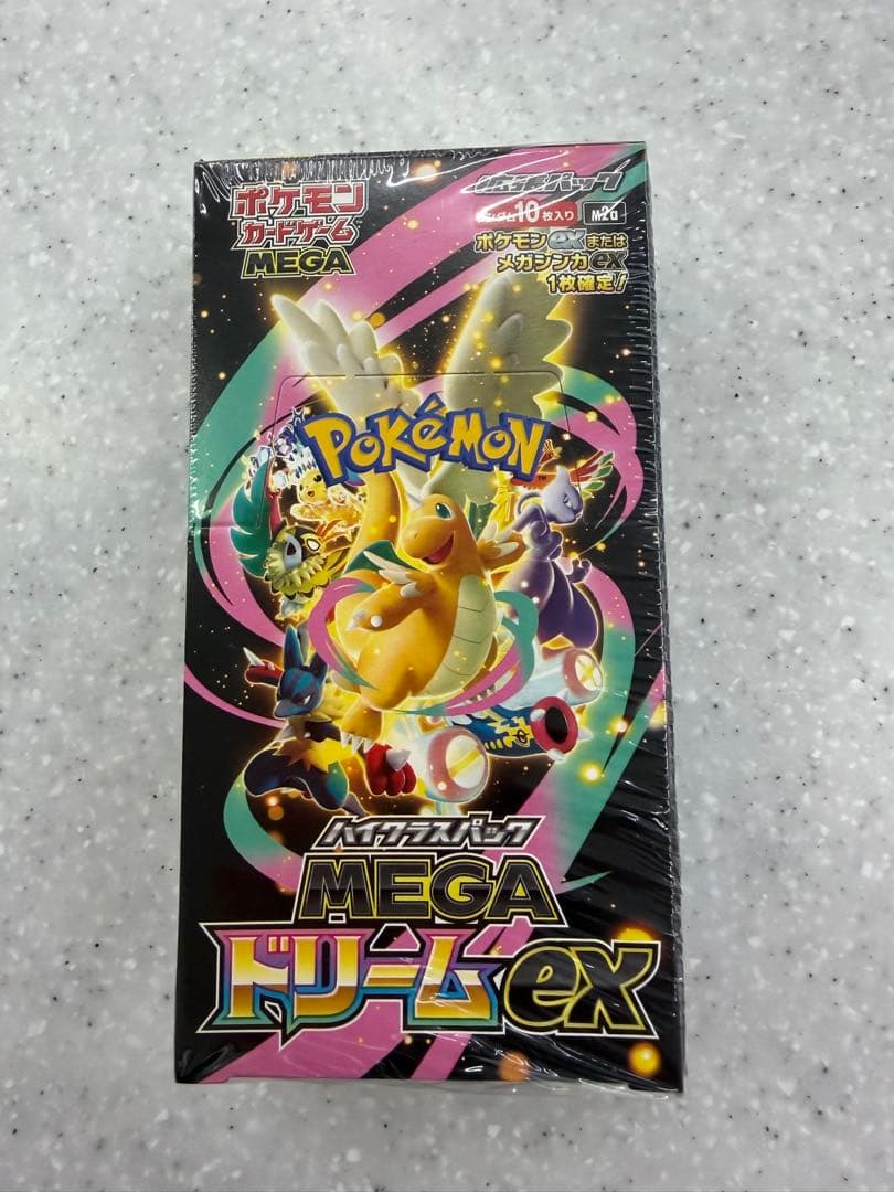 ポケモンカードゲーム MEGAドリームEX 1BOx