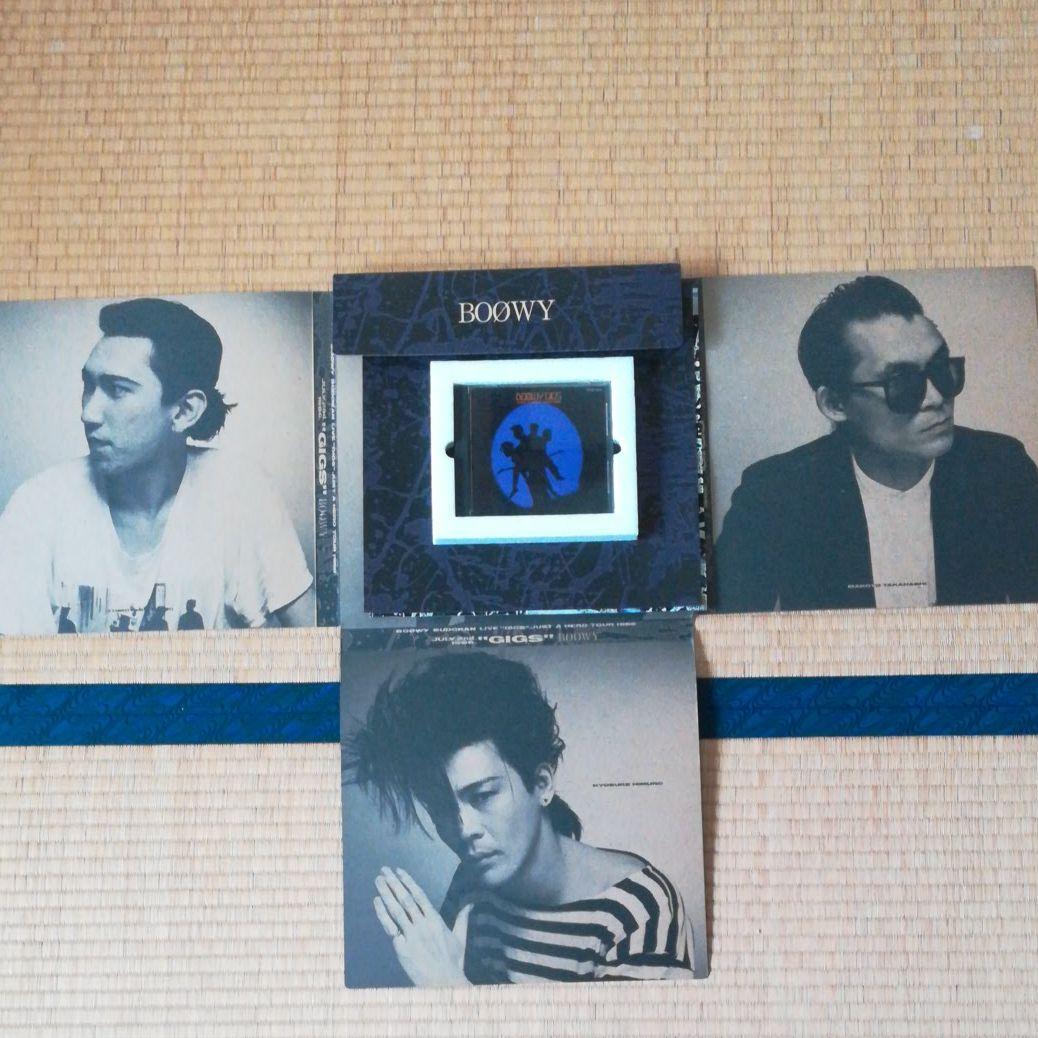 BOØWY GIGS Just a hero tour CD 初回限定盤