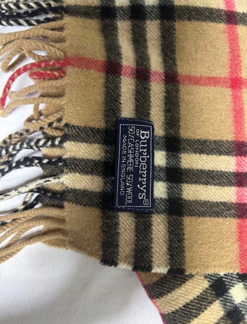 ご*３様 Burberry チェックマフラー