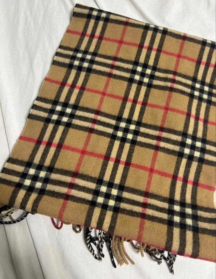 ご*３様 Burberry チェックマフラー