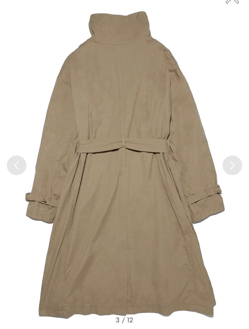 irojikake トレンチコート big trench coat