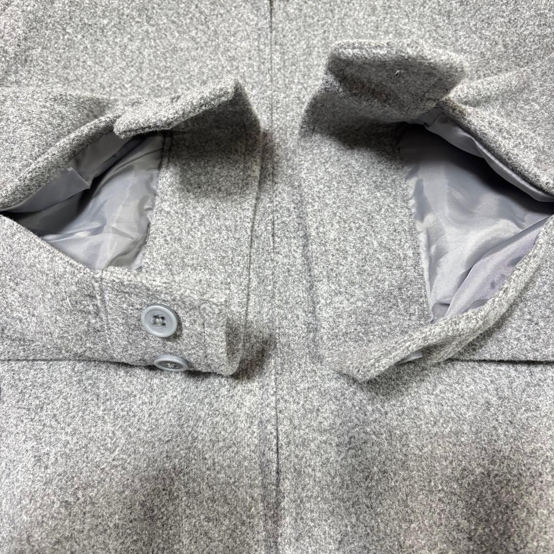 人気▲Bleme ブレム ブルゾン グレー M オーバーサイズ ハリントン