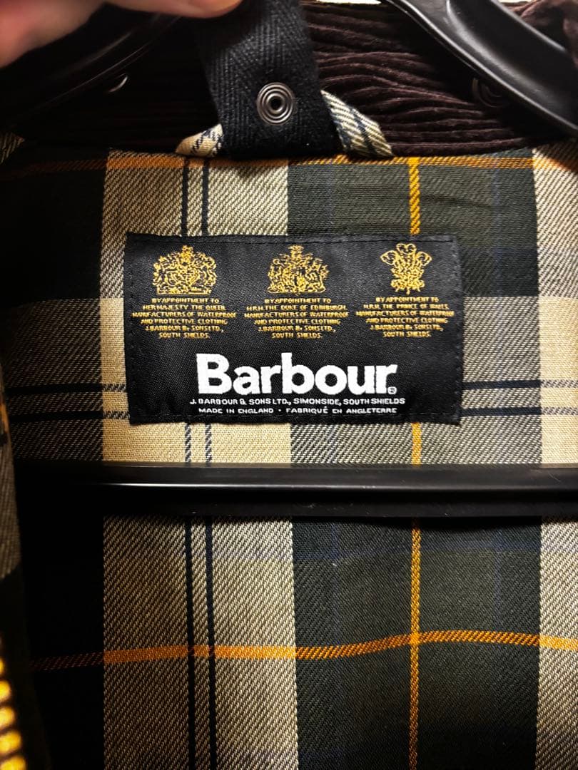 【美品】Barbour ビデイル　sl 36 ライナー付き※無しも可能
