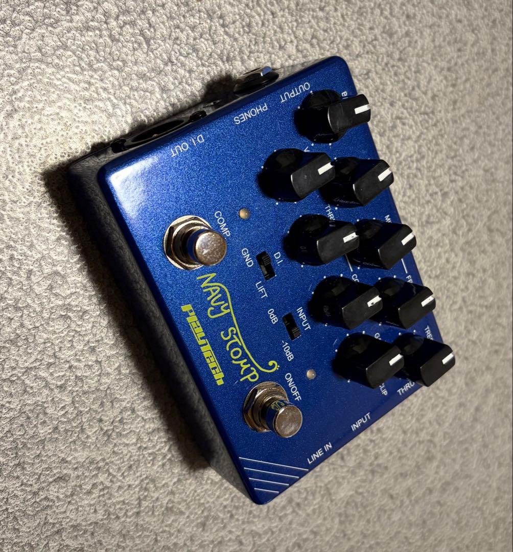 PLAYTECH Navy Stomp ベース用プリアンプ