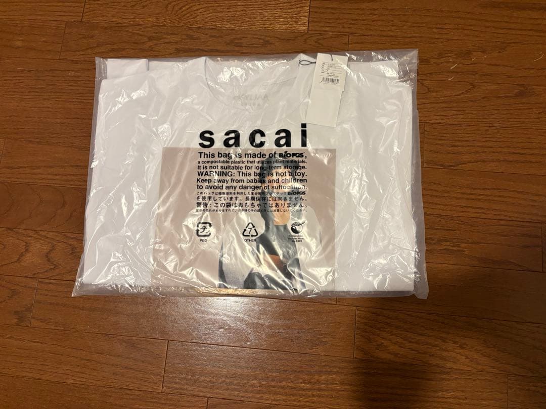 sacai 新品未使用Aaliyah Print T-Shirt size.5